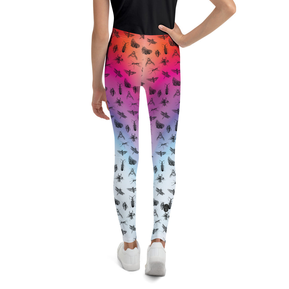 New Products Colorful Printing Color Good Quality Kids Yoga Pants