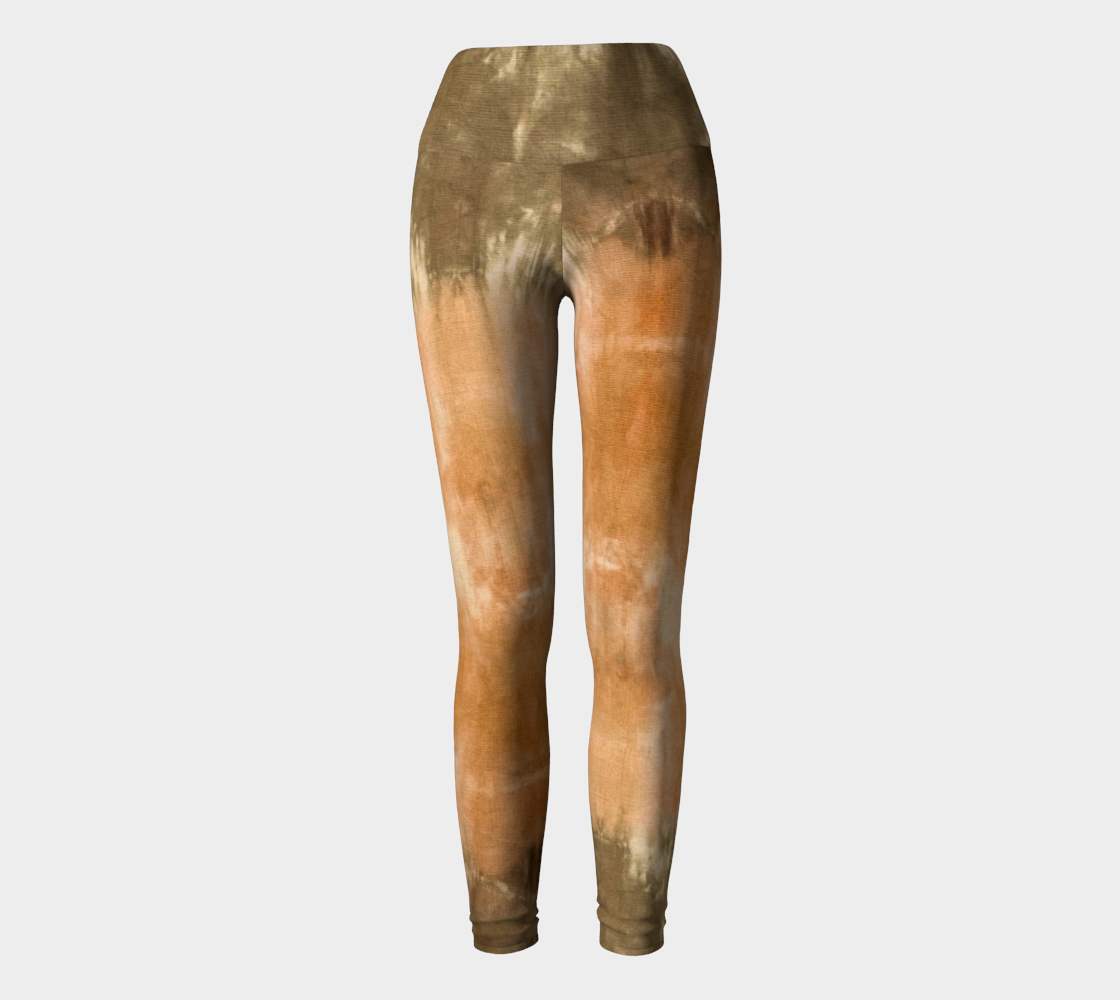 Moss and Sand Tie Dye Leggings – Sweat Goddess