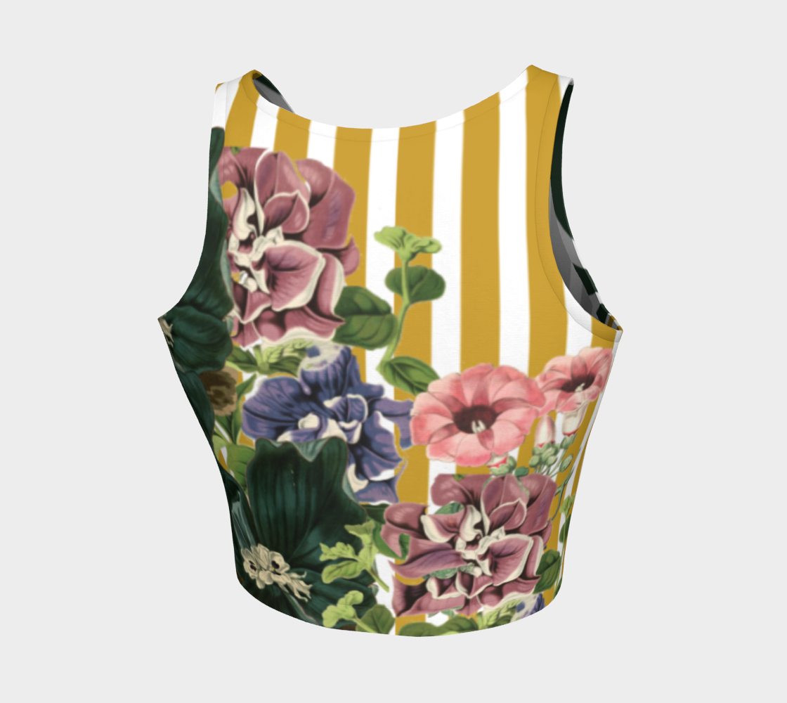 Charcoal Floral Print SAMPLE – Sweat Goddess